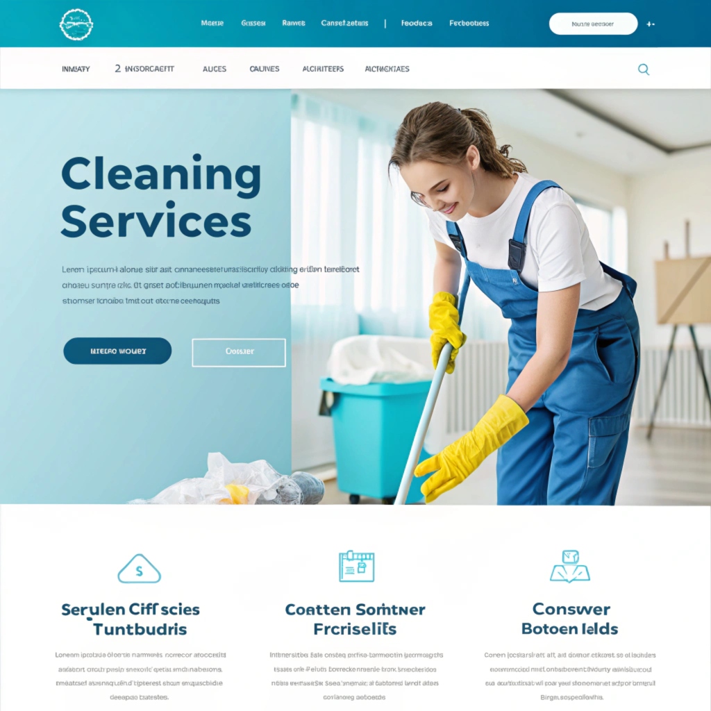 Розробка сайту для клінінгових послуг
