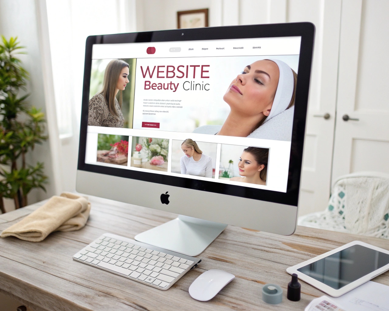 Розробка сайту для клініки краси