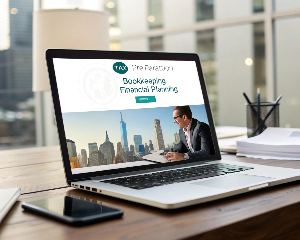 Розробка сайту для бухгалтерських послуг