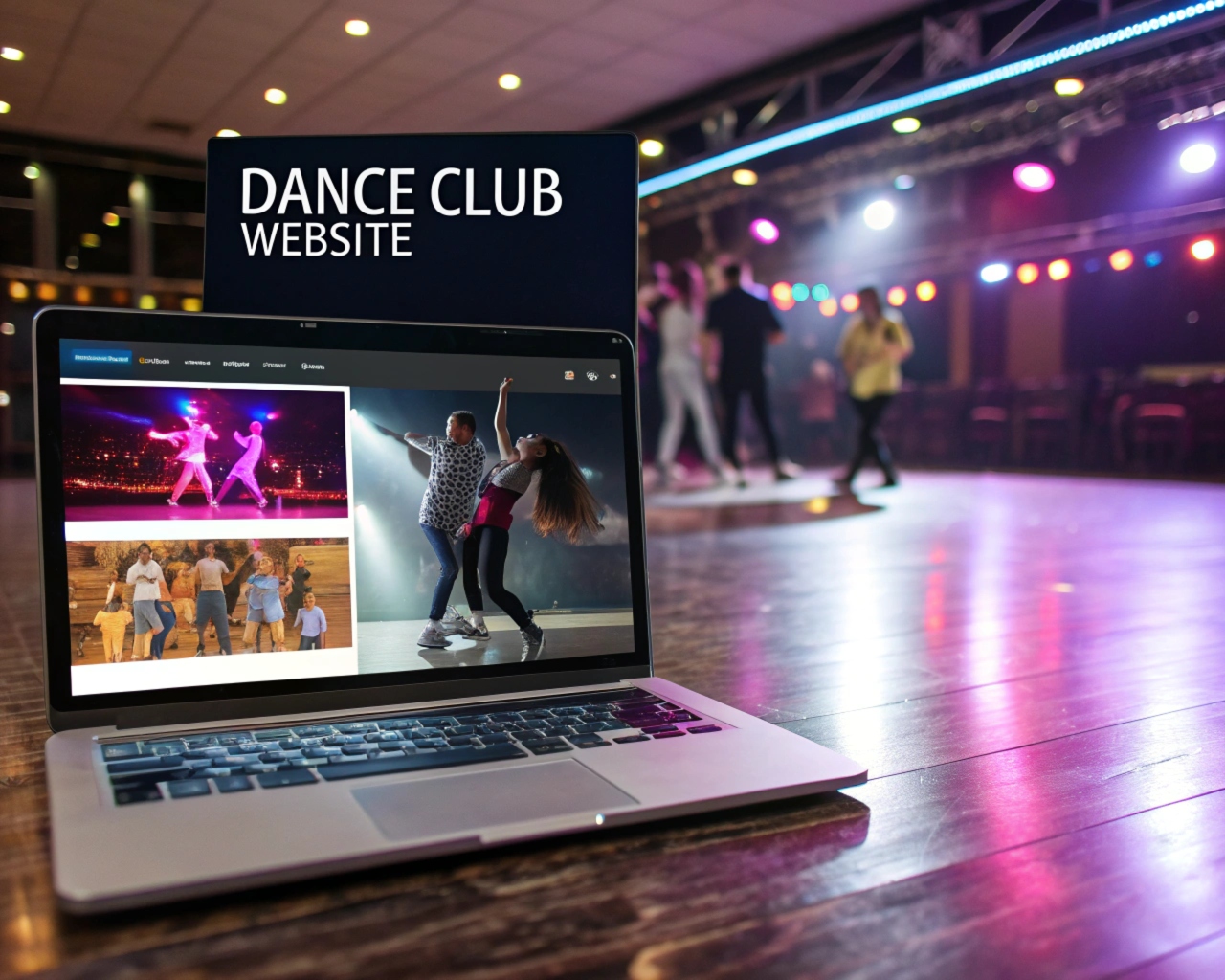 Розробка сайту для танцювального клубу