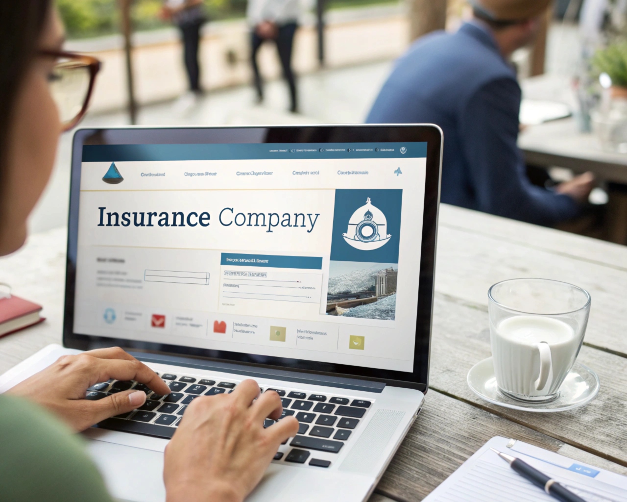 Розробка сайту для страхової компанії