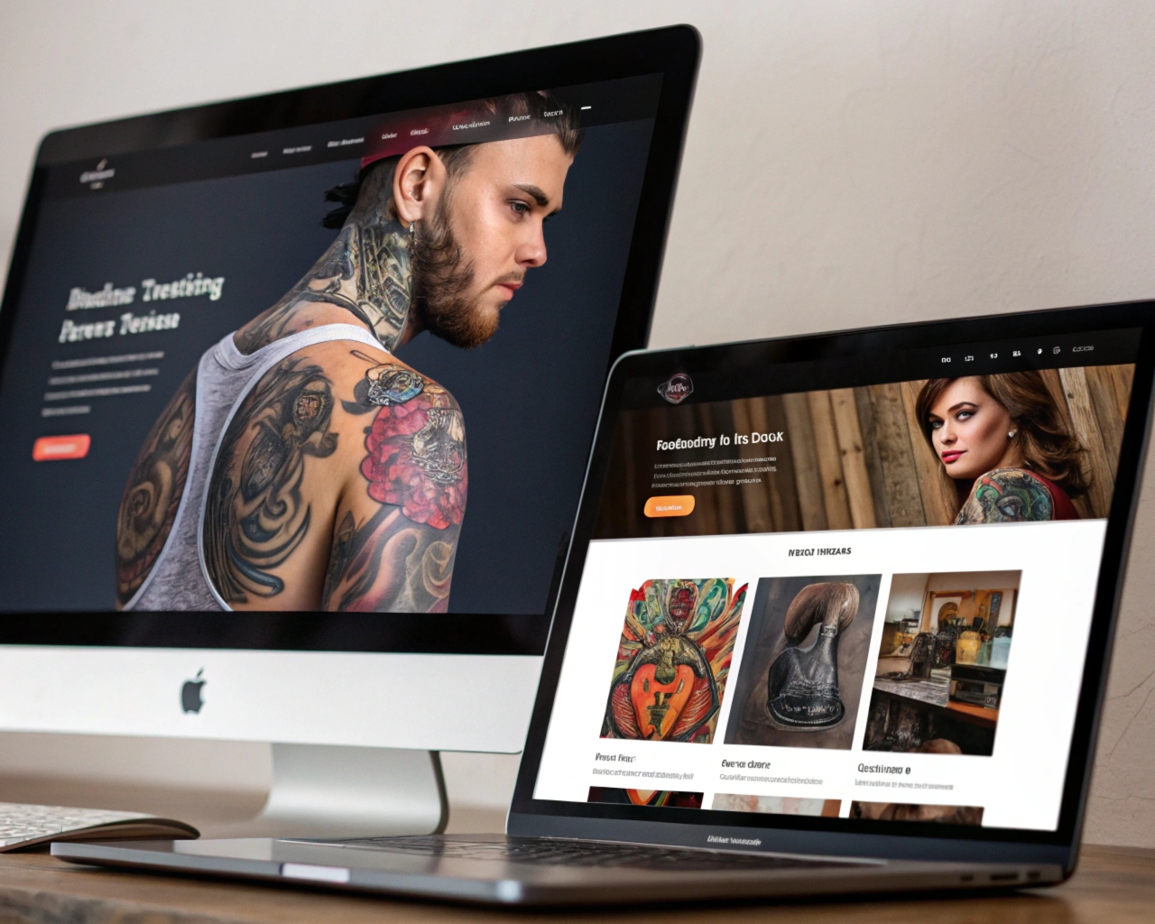 Розробка сайту для тату-салону