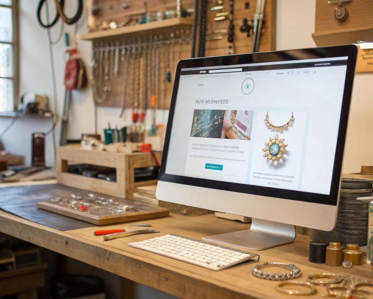 Розробка сайту для майстерні ювелірних виробів