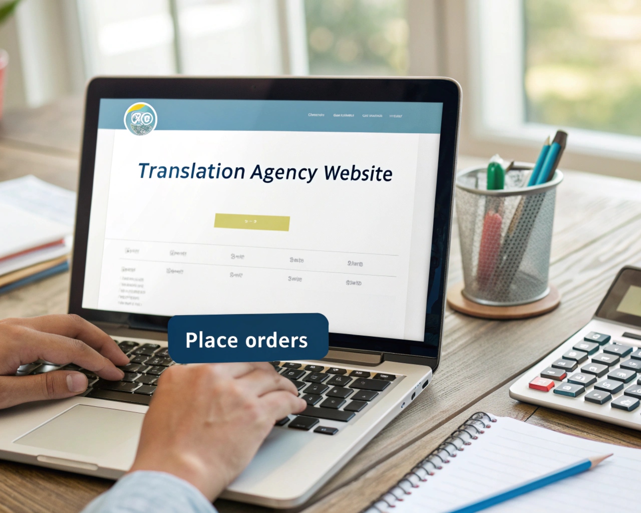 Розробка сайту для бюро перекладів