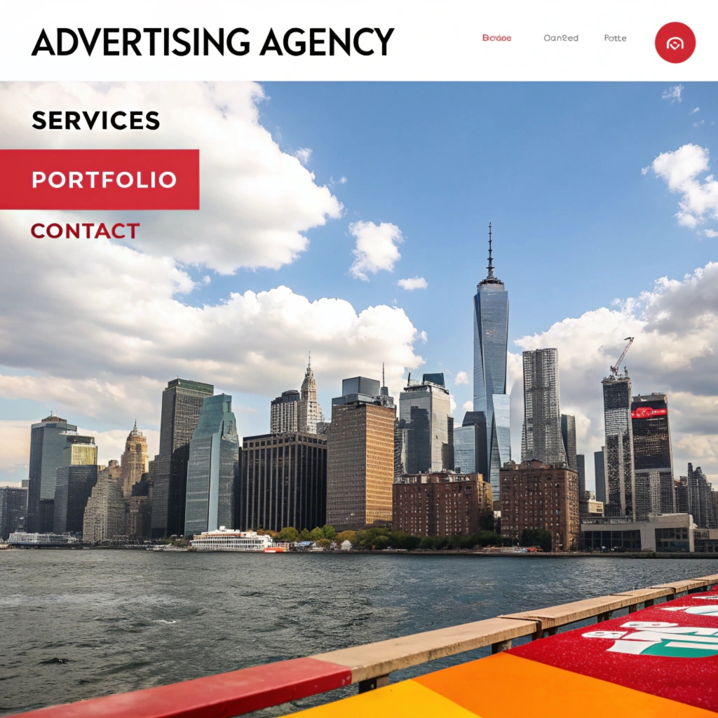 Розробка сайту для рекламної агенції