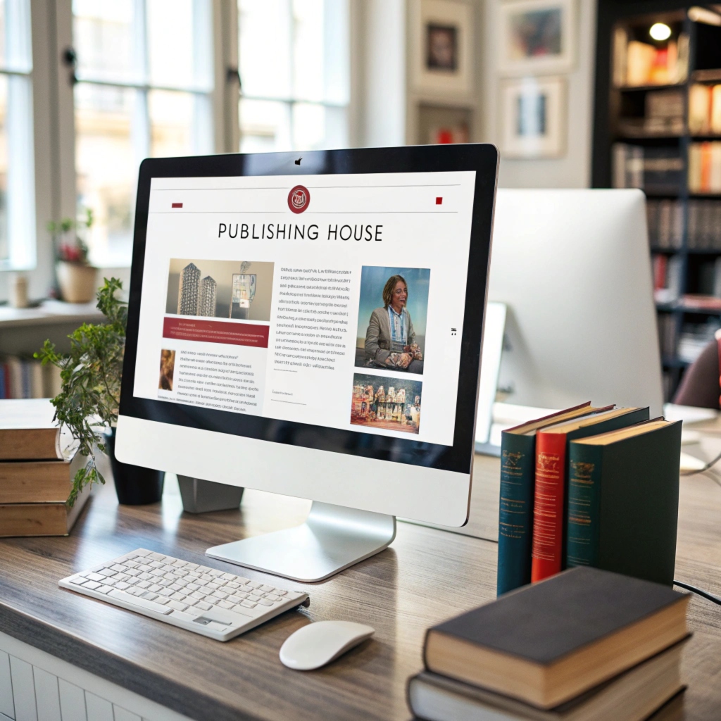 Розробка сайту для видавництва