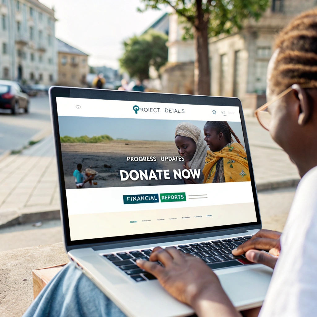 Розробка сайту для благодійної організації